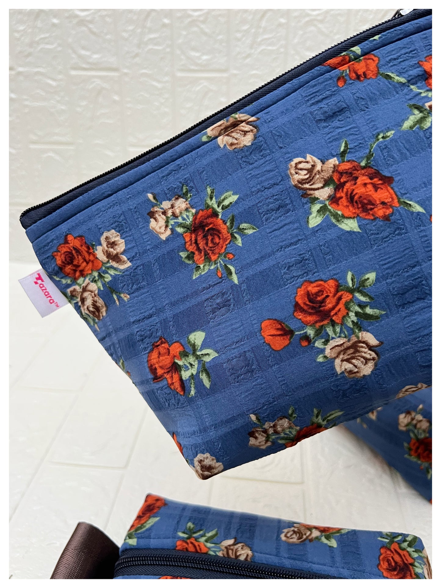 BLUE ROSE POUCHES