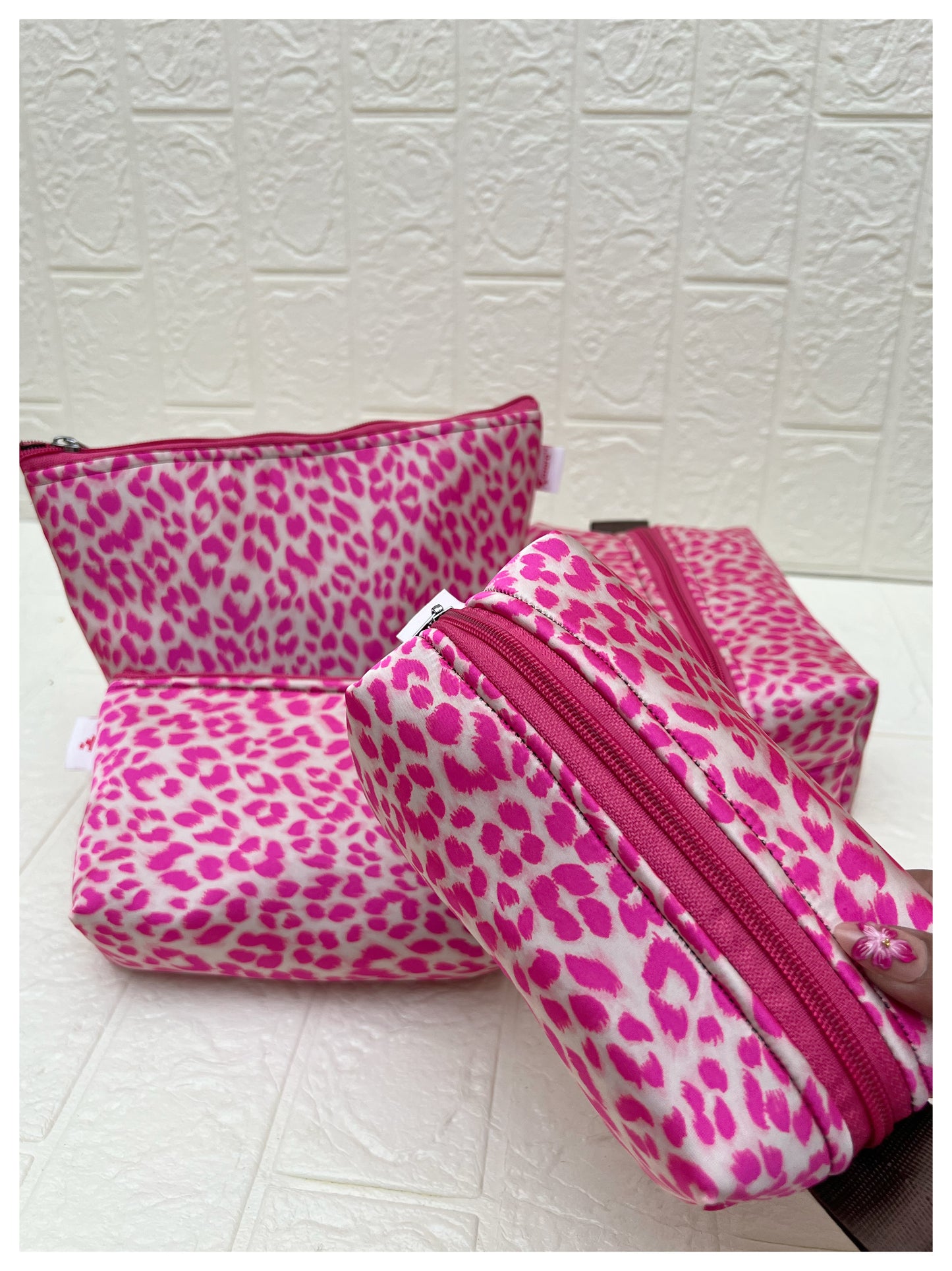 PINK TIGER POUCHES
