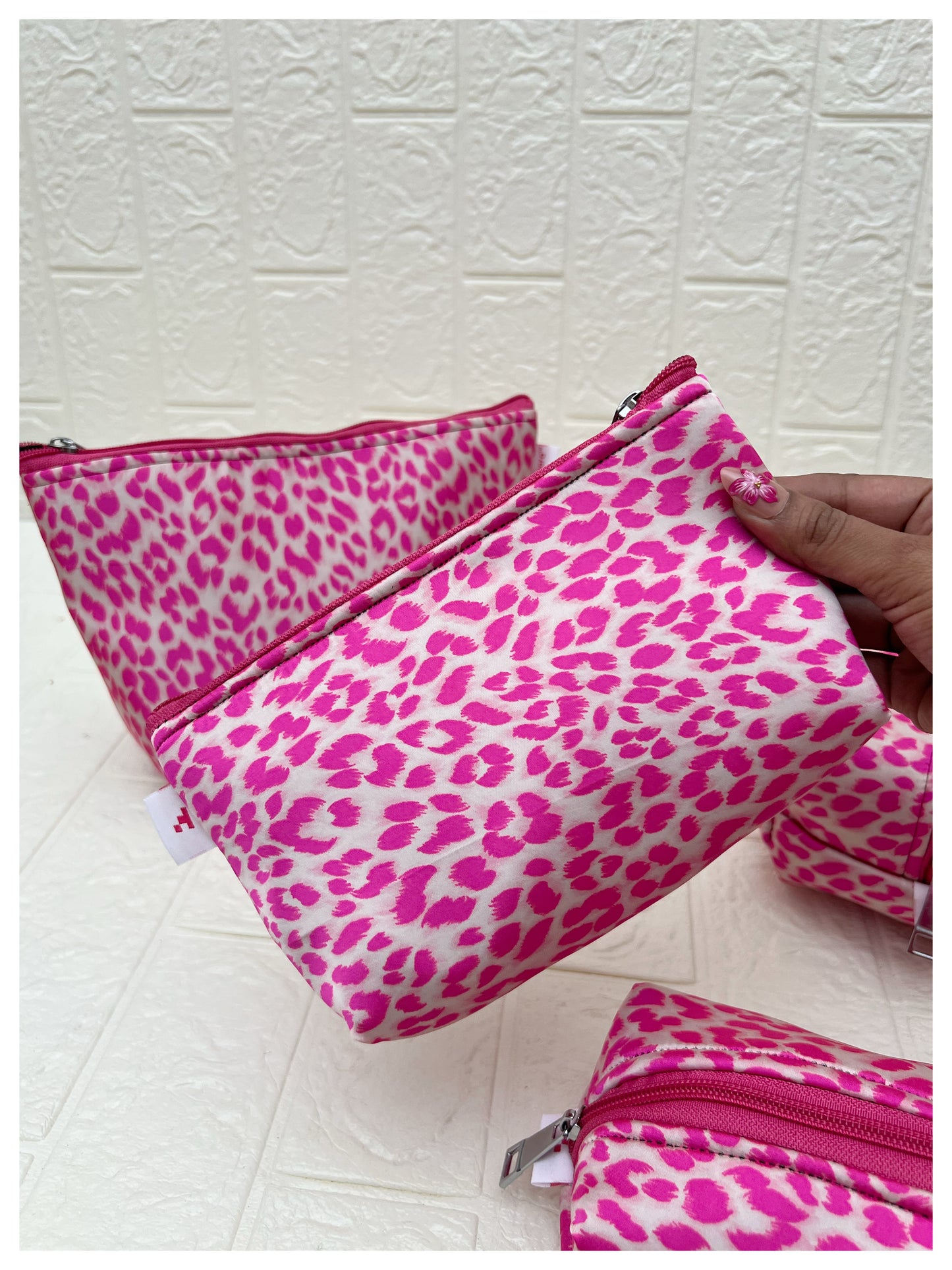 PINK TIGER POUCHES