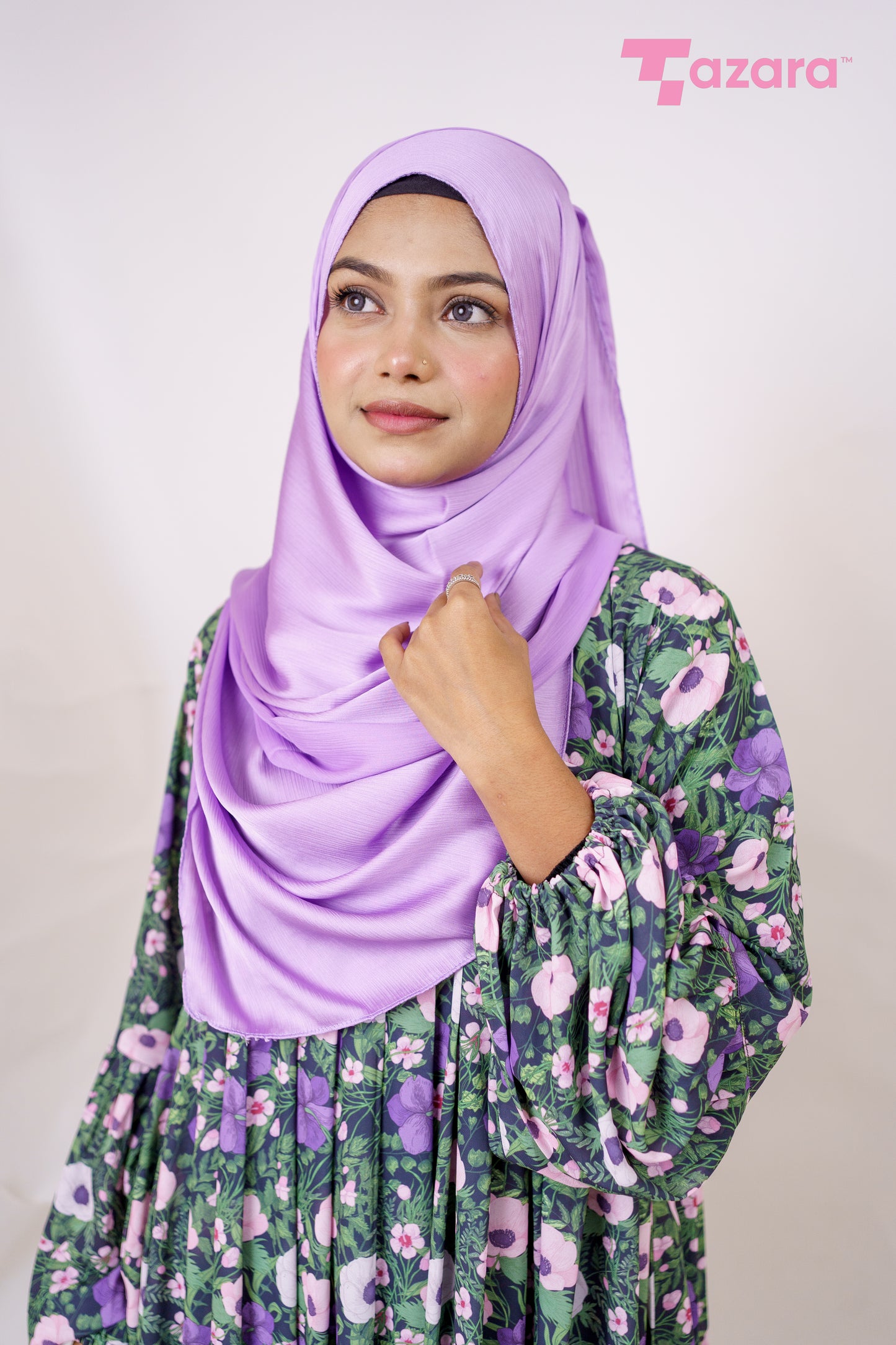 Purple Poppy Long Gown