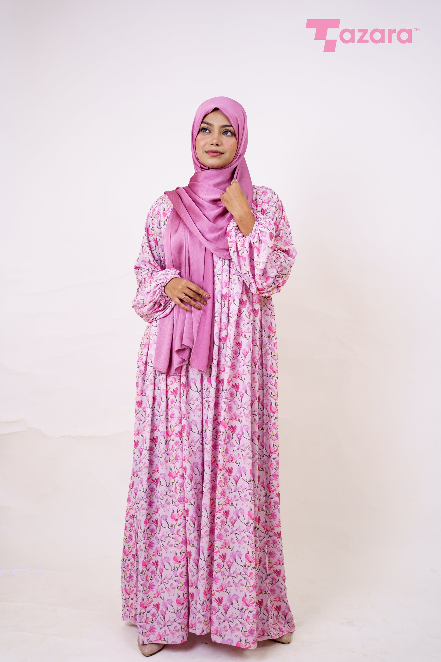 Pink Orchid Long Gown