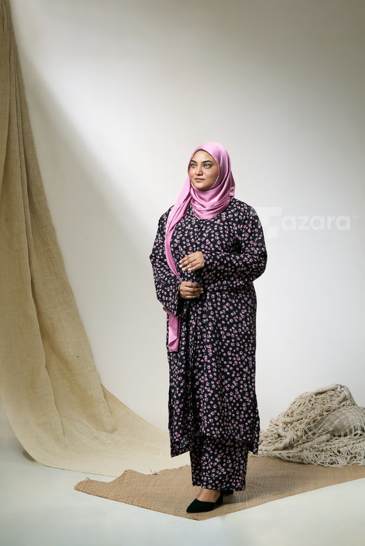 Black Pink Co-Ord Set